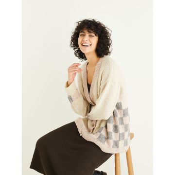 Sirdar Haworth Tweed DK Ladies V Neck Cardigan Pattern 10302 81cm-137cm