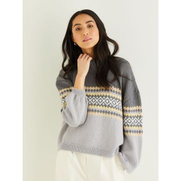 Sirdar Cashmere Merino Silk DK Ladies Sweater Pattern 10309 81cm-137cm