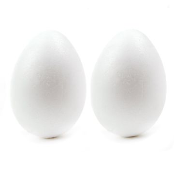 Polystyrene 2 Piece Egg  15cm