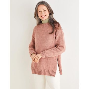 Sirdar Saltaire Womens Split Seam Sweater 10177 