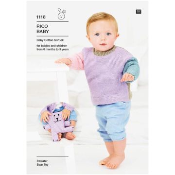 Rico Design Baby Cotton Soft DK Pattern 1118 