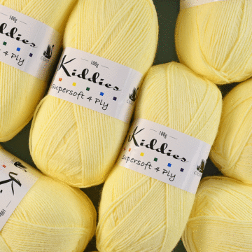 Cygnet Yarns Kiddies Supersoft 4 Ply 10 Ball Value Pack - 10 x 100g