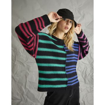 Knitting Pattern Download Sweater in Hayfield Bonus DK 10571 32in to 54in