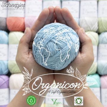 Scheepjes Organicon 4 Ply Yarn - 50grm Ball