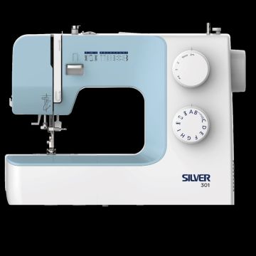 Silver 301 Sewing Machine  