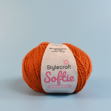 Stylecraft Softie Chunky Yarn - 100g Ball