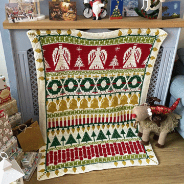 Sonia's Holiday CAL by Rosina Plane in Stylecraft Special DK - Traditional  12 x 100g