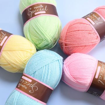 Gründl 5 X 50 G King Cotton Knitting Crochet Polyacrylic Cotton Yarn Wool  21 Colors 