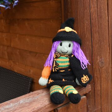 Halloween Witch Doll Kit in WoolBox Imagine Classic DK - By Val Pierce